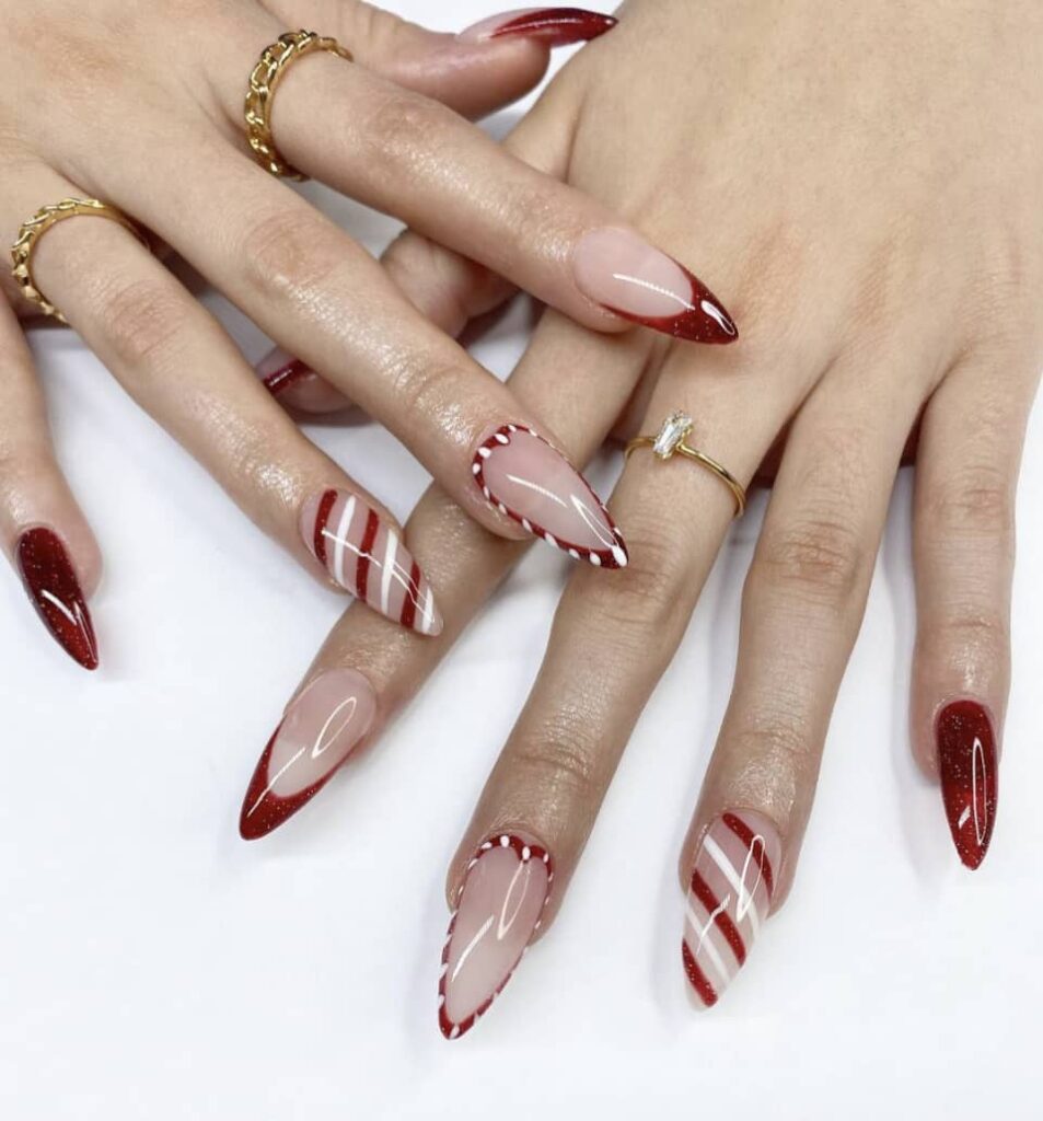 funky winter nail designs