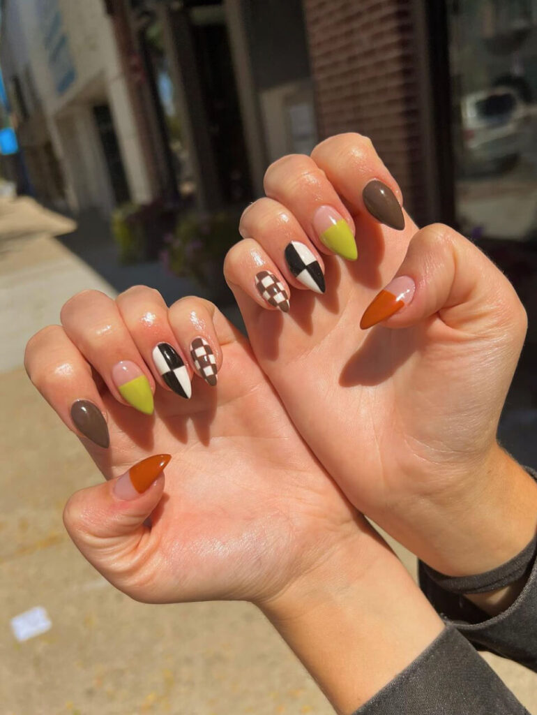 halloween nail extensions