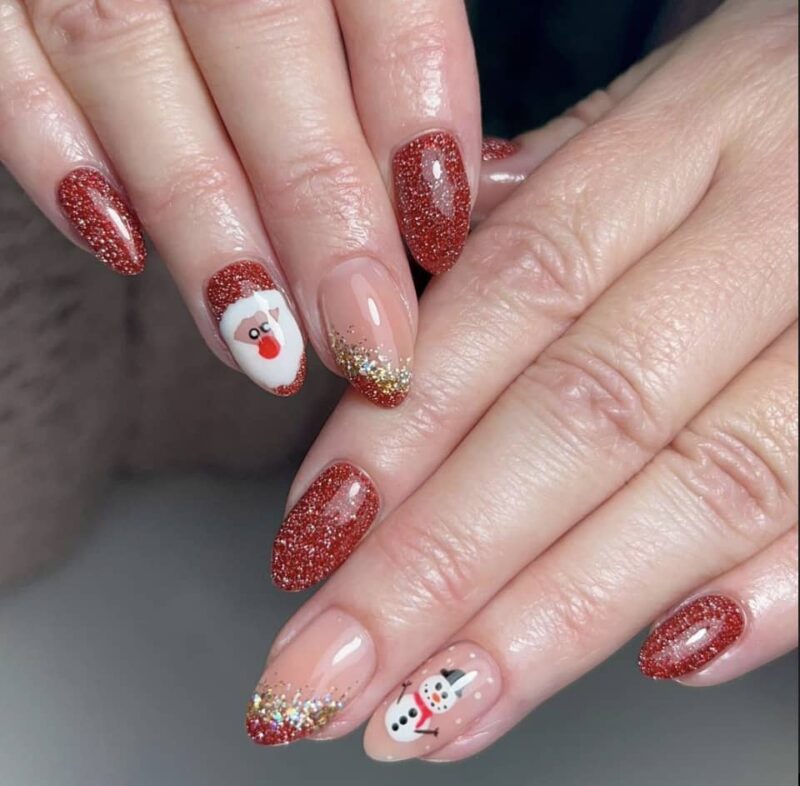 75 Insanely Pretty Winter Nails to Mesmerize Everyone - Self-Care by Sum