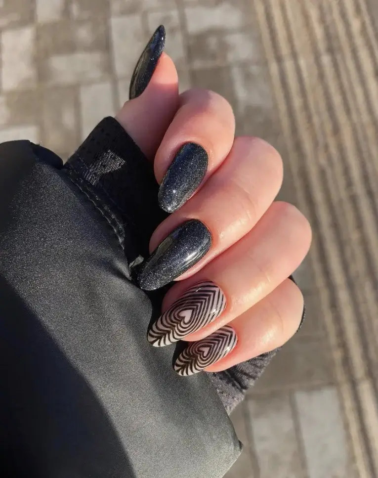 new year’s eve nails design