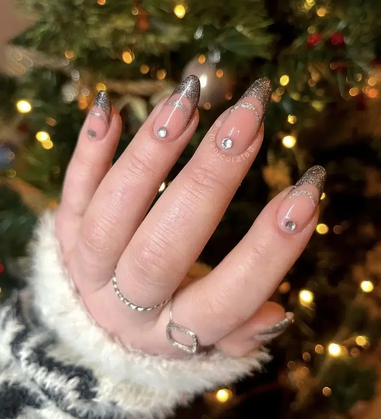 new years eve nails simple