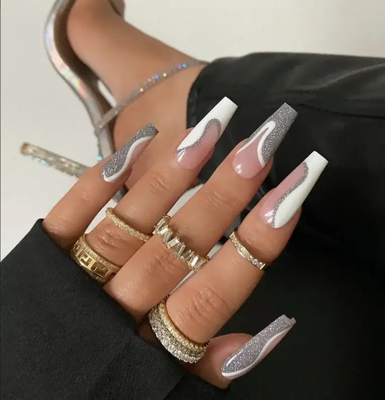 new years nails ideas
