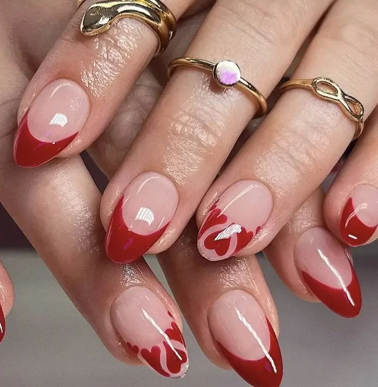 valentines day nail art designs