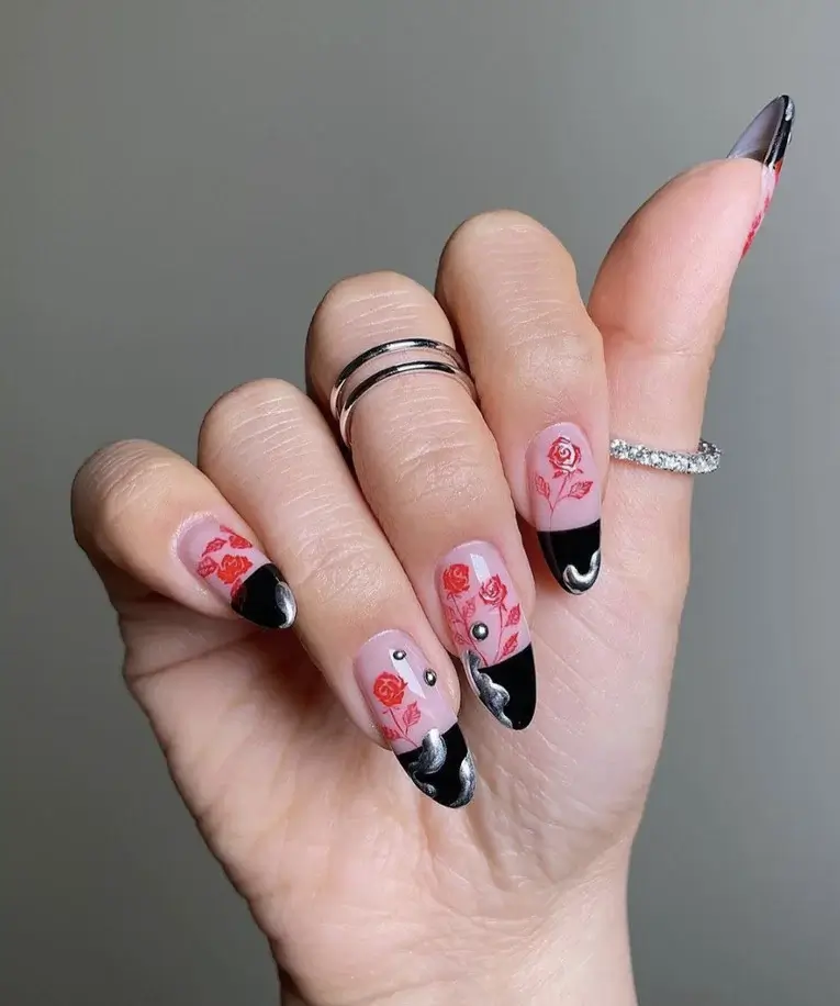valentines nails designs