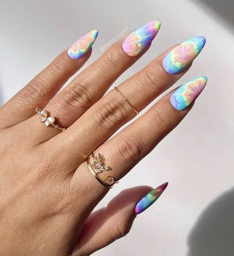 spring oval nails