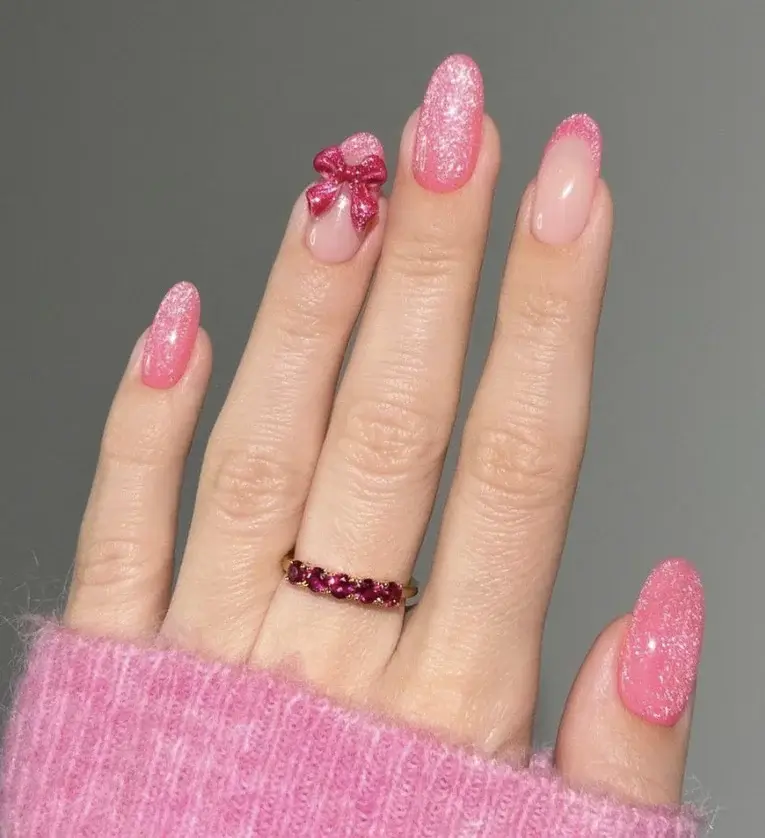  pink spring nails